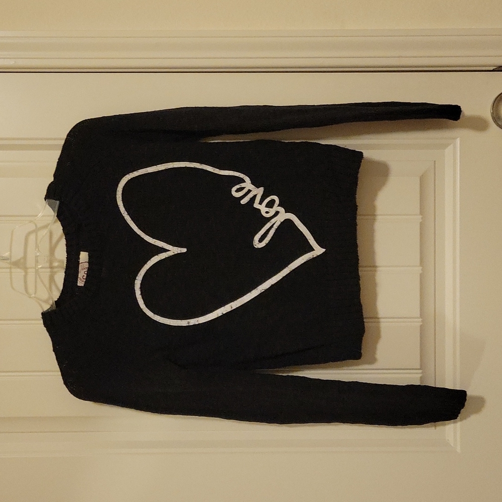 Black SO Love Sweater